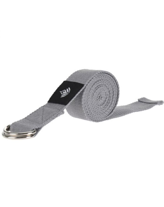 PASEK DO ĆWICZEŃ JOGI XQMAX SZARY