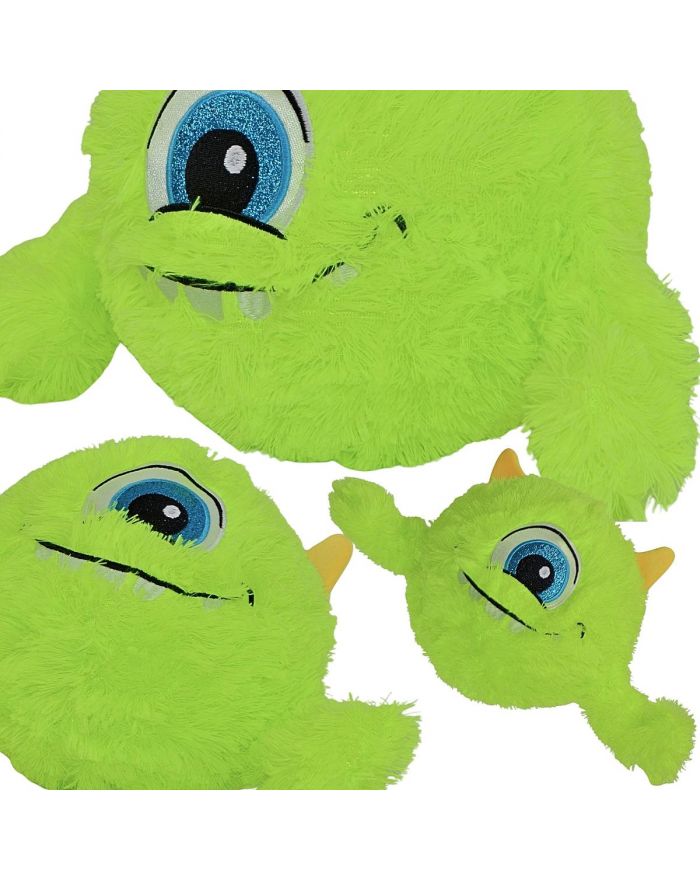 PIŁKA EMOJI 23CM Z RĄCZKAMI ZIELONA