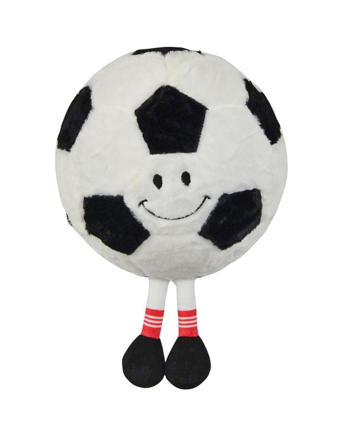 PIŁKA EMOJI 23CM Z NÓŻKAMI PIŁKA NOŻNA