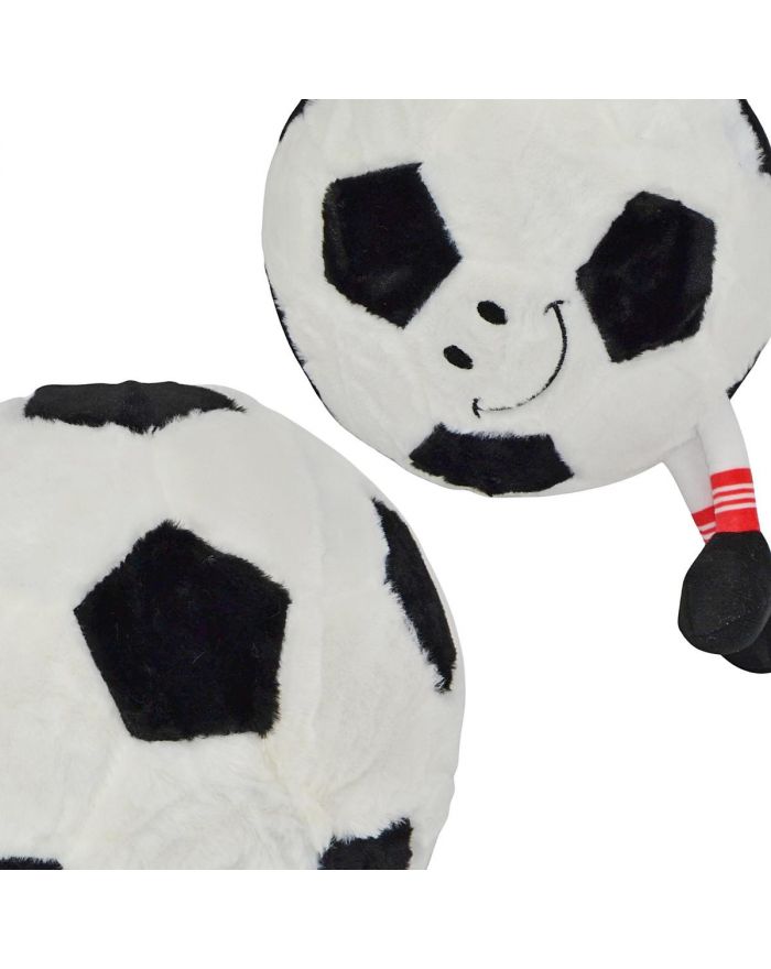 PIŁKA EMOJI 23CM Z NÓŻKAMI PIŁKA NOŻNA