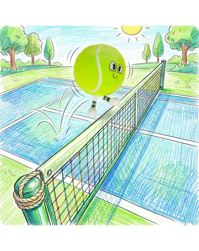 PIŁKA EMOJI 23CM Z NÓŻKAMI PIŁKA TENISOWA ZIELONA