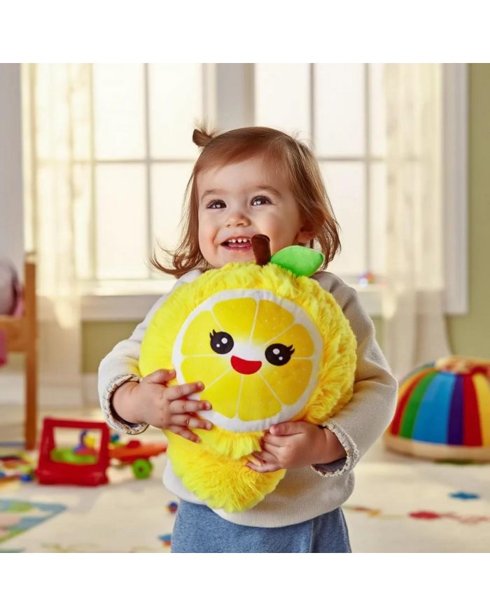 PIŁKA EMOJI 23CM OWOC ŻÓŁTA