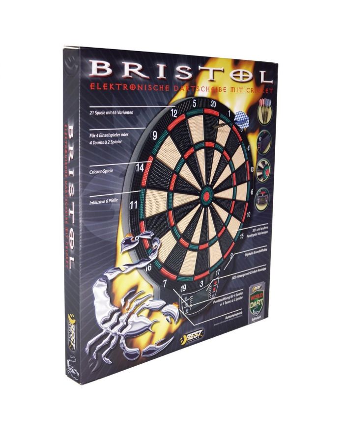 DART ELEKTRONICZNY LICZNIK LCD BRISTOL BEST SPORTING