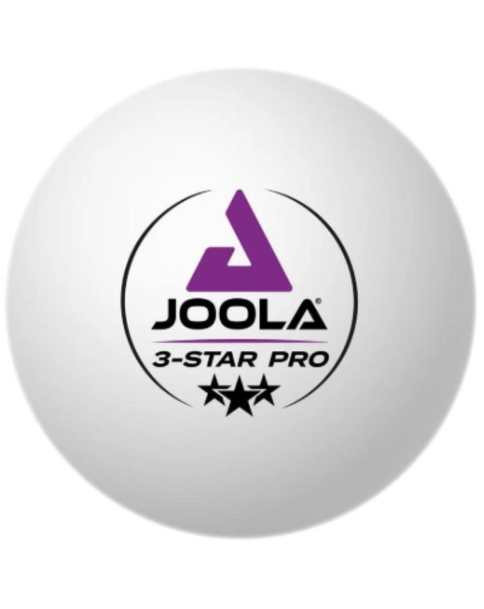 PIŁECZKI DO TENISA STOŁOWEGO JOOLA PRO 3 STAR 24SZT BIAŁE