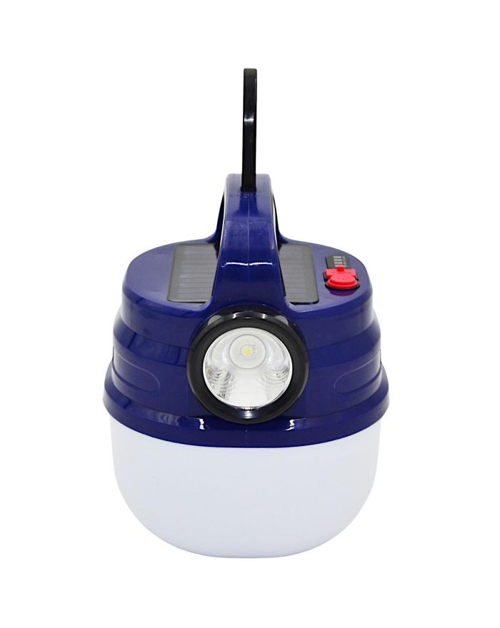 LATARKA LAMPA CAMPING ŁADOWANIE USB I SOLAR REDCLIFFS