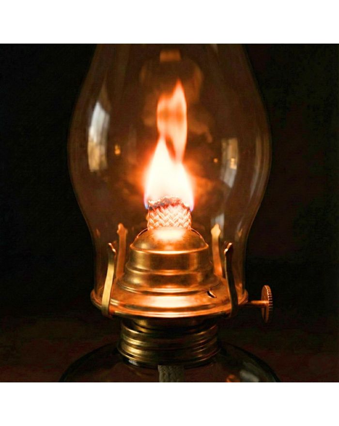 KNOT PŁASKI DO LAMPY NAFTOWEJ I POCHODNI 19x1,2x0,5 CM - ZESTAW 5SZT