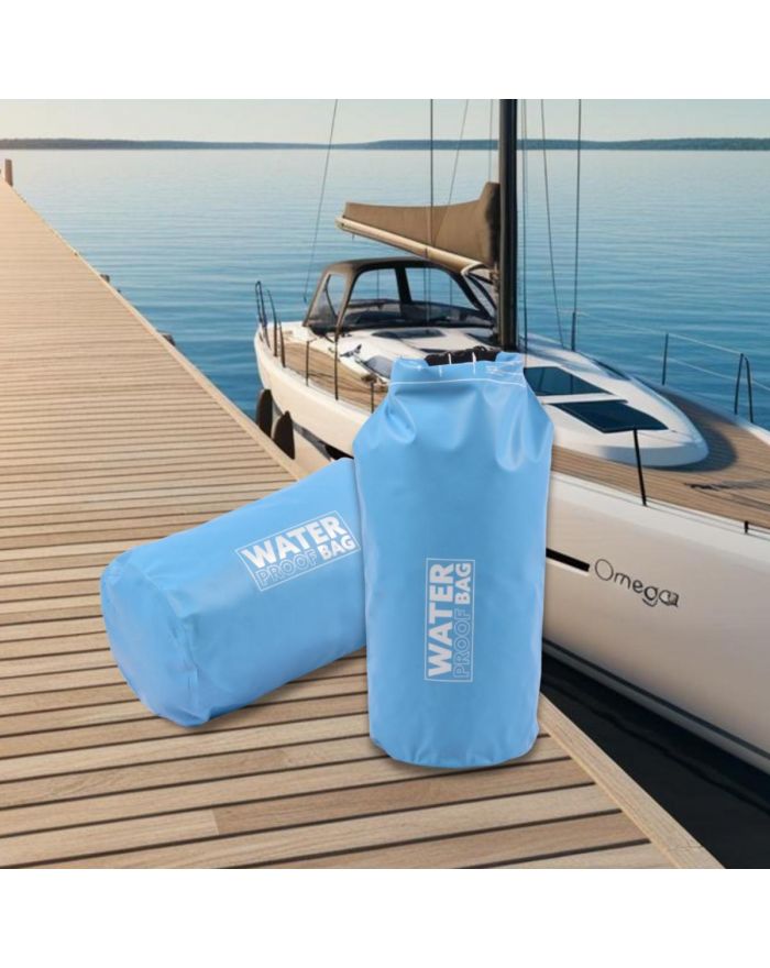 TORBA PLECAK WOREK WODOSZCZELNY 10L NIEBIESKI