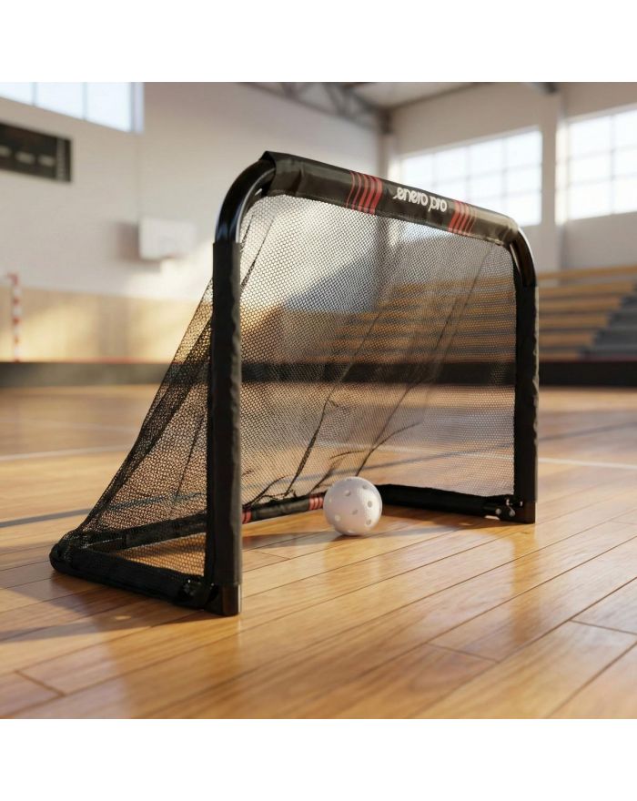 BRAMKA DO PIŁKI NOŻNEJ Z SIATKĄ SKŁADANA 90x60x60CM ENERO PRO