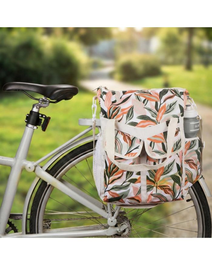 SAKWA TORBA ROWEROWA NA BAGAŻNIK 20L DUNLOP KWIATY