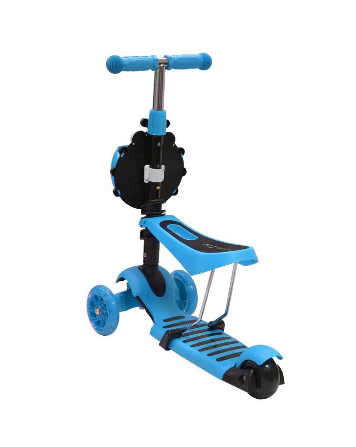 HULAJNOGA BALANSOWA JEŹDZIK 3W1 ENERO BIEDRONKA NIEBIESKA