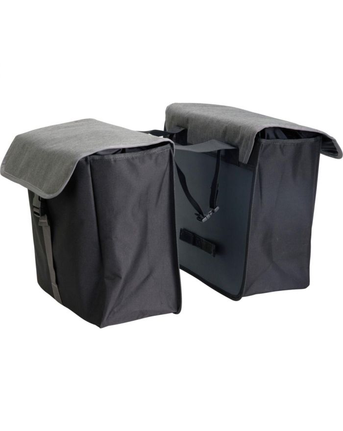 SAKWA TORBA ROWEROWA PODWÓJNA TYLNA NA BAGAŻNIK 2x20L XQMAX