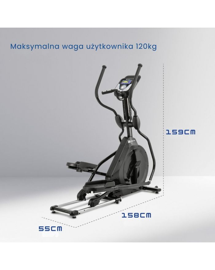 ORBITREK TRENAŻER CROSSTRAINER ELIPTYCZNY XTERRA FS 480