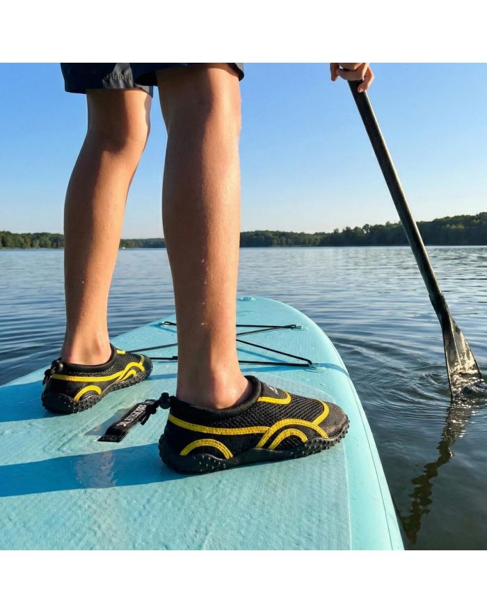 BUTY DO WODY JUNIOR BLACK/YELLOW R.28