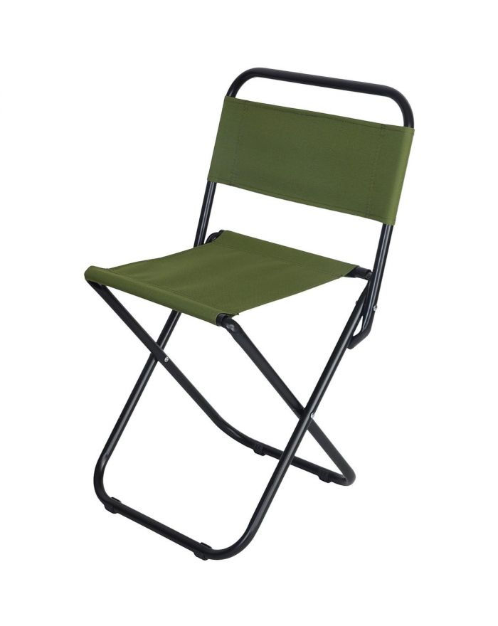 KRZESLO TURYSTYCZNE SKŁADANE 35X28X58CM ZIELONE ENERO CAMP