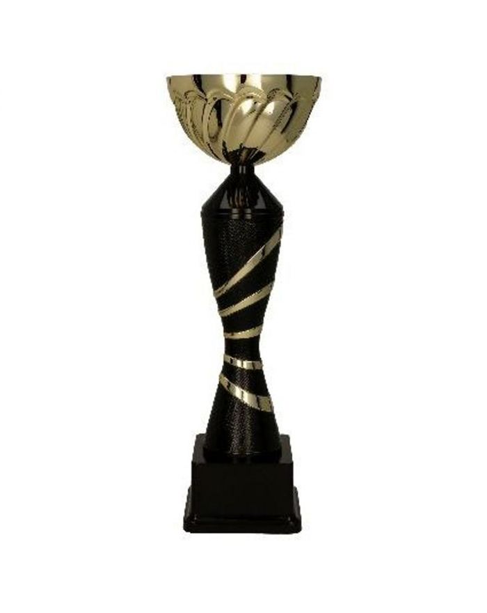 Puchar metalowy złoto-czarny ORAR BK