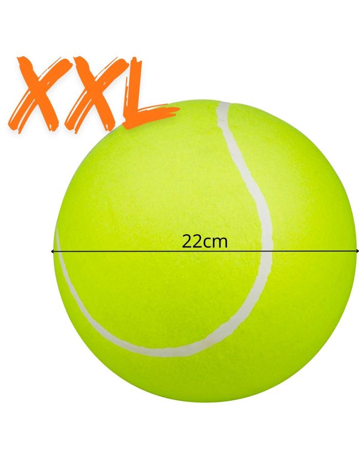 PIŁKA TENIS ZIEMNY XL 22CM