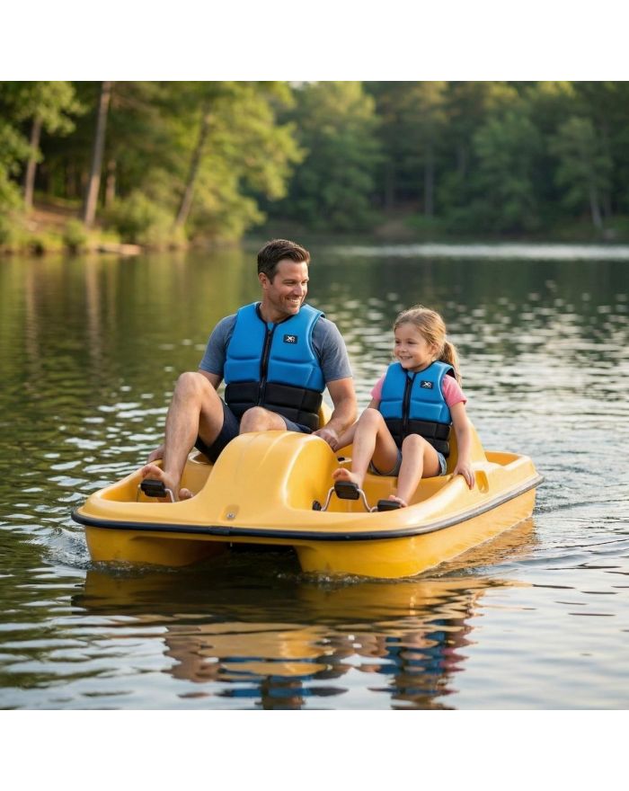 KAMIZELKA NEOPRENOWA ASEKURACYJNA SUP XQMAX R.XL BLUE/ BLACK