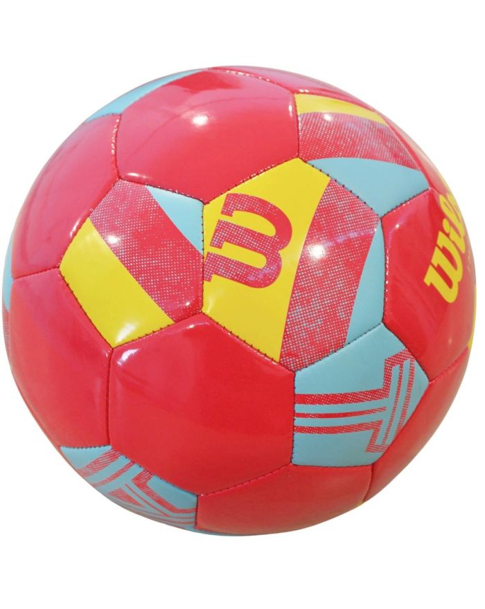 PIŁKA NOŻNA WILSON IMPACT SB KORAL/YELLLOW/BLUE R.5
