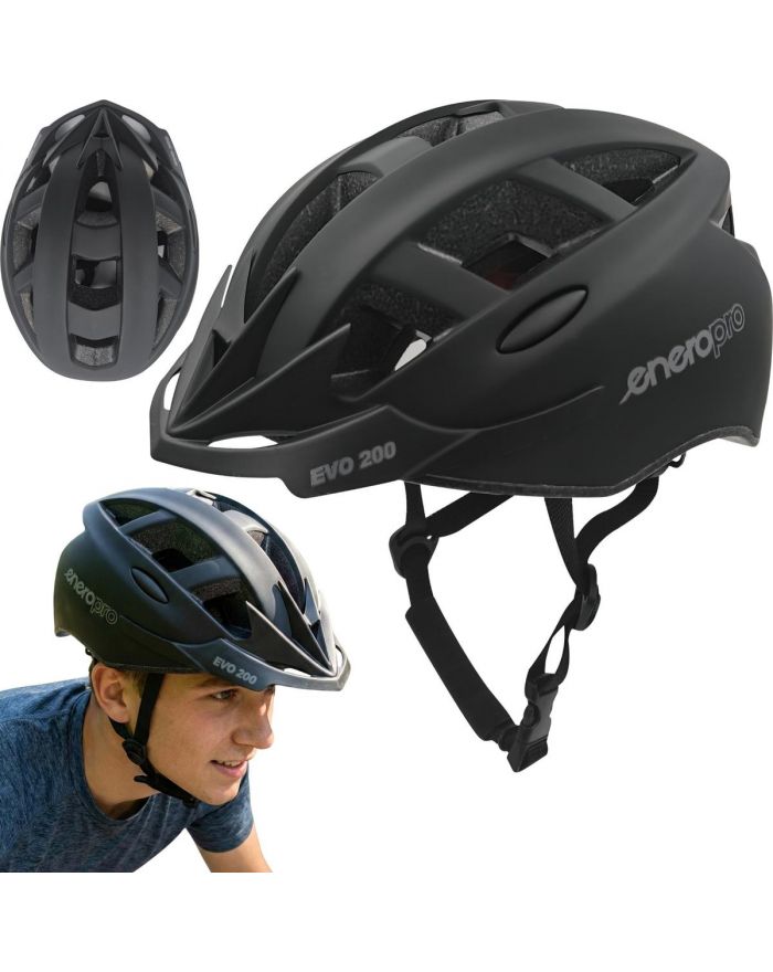 KASK ROWEROWY REGULOWANY ENERO PRO EVO 200 R.L (58-61CM)