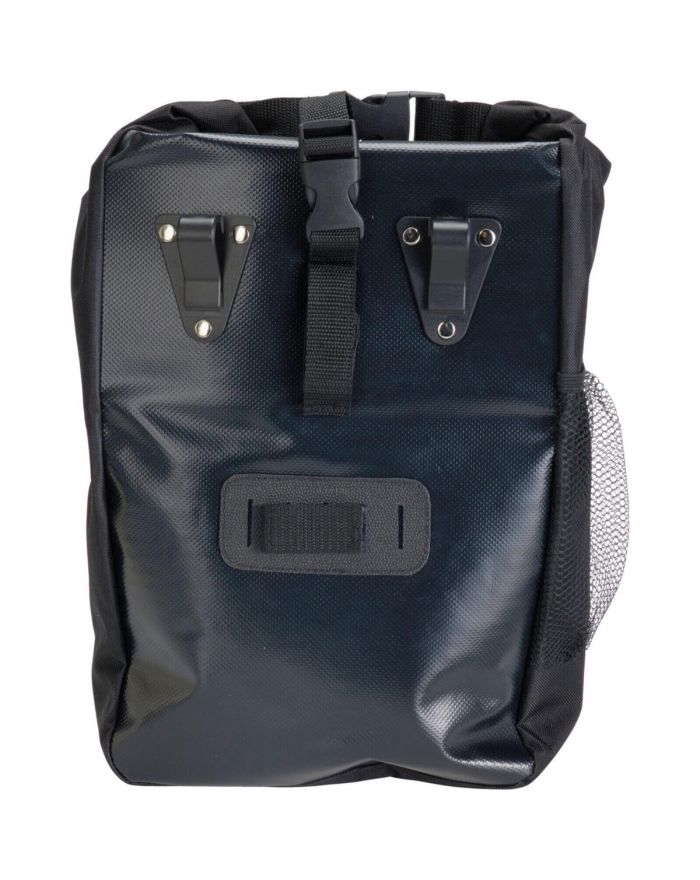 SAKWA TORBA ROWEROWA WODOSZCZELNA TYLNA NA BAGAŻNIK CZERWONA 13,5L XQMAX PRO