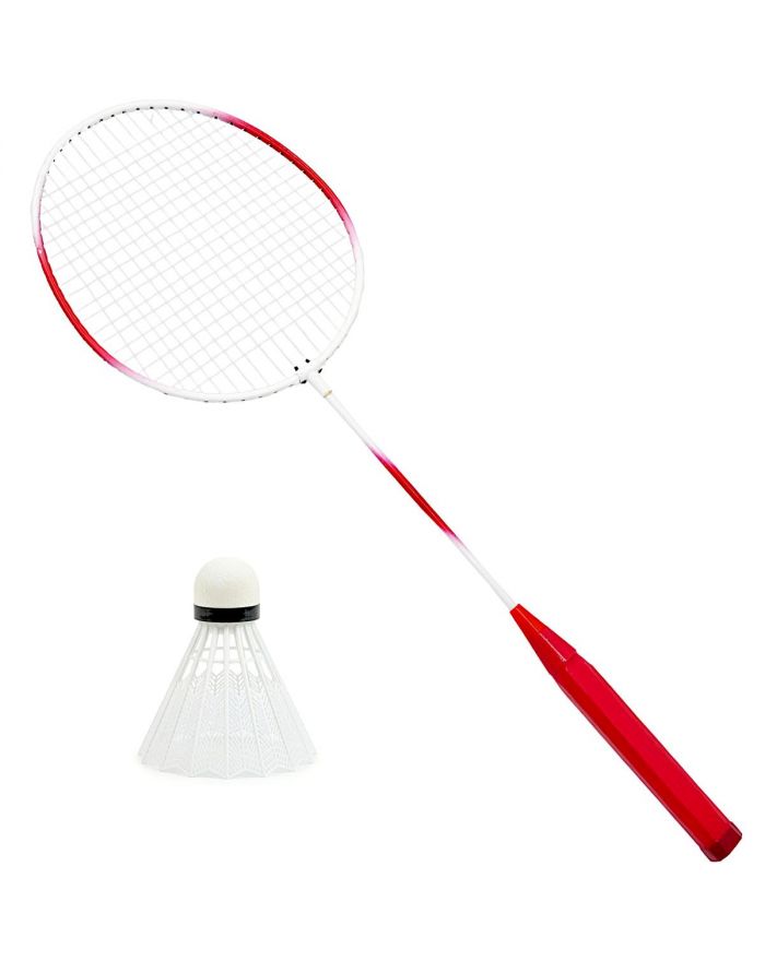 ZESTAW DO BADMINTONA CZERWONY EDDY TOYS