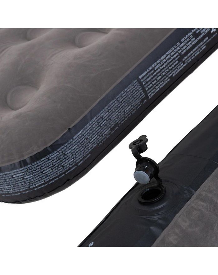 MATERAC FLOKOWANY 1-OSOBOWY CLOUDCOIL SZARY 191x99x22CM 24638