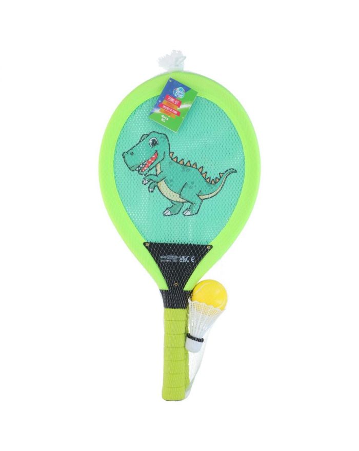ZESTAW DO BADMINTONA TENISA JUMBO KID EDDY TOYS - DINO
