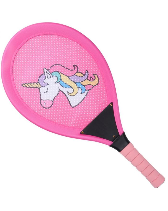 ZESTAW DO BADMINTONA TENISA JUMBO KID EDDY TOYS - UNICORN
