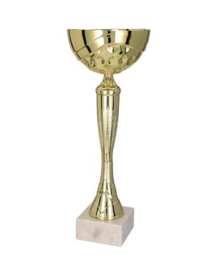 Puchar metalowy złoty T-M 9059F