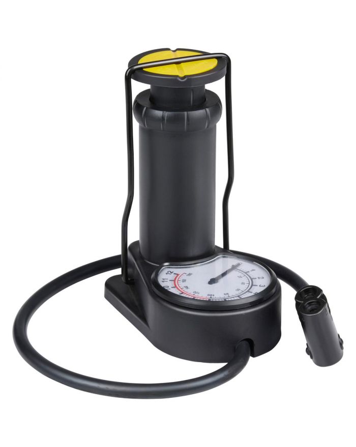 POMPKA ROWEROWA NOŻNA Z MANOMETREM DUNLOP