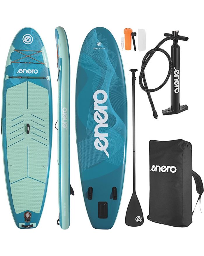 ZESTAW - DESKA SUP 150KG DMUCHANA ENERO 320x81x15CM