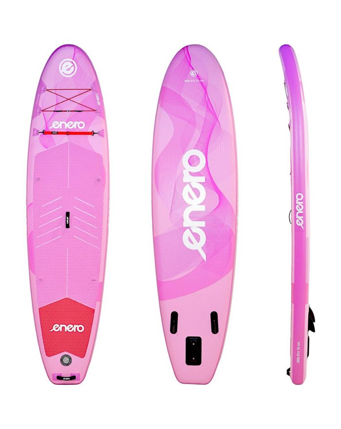 ZESTAW - DESKA SUP 150KG DMUCHANA ENERO 320x81x15CM