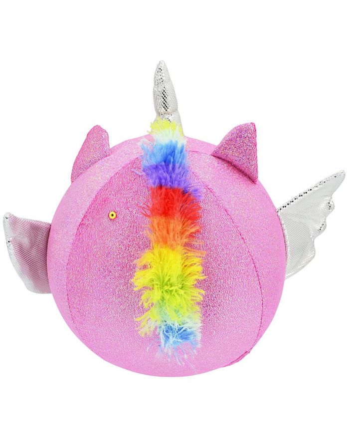 PIŁKA EMOJI 23CM JEDNOROŻEC RÓŻOWA