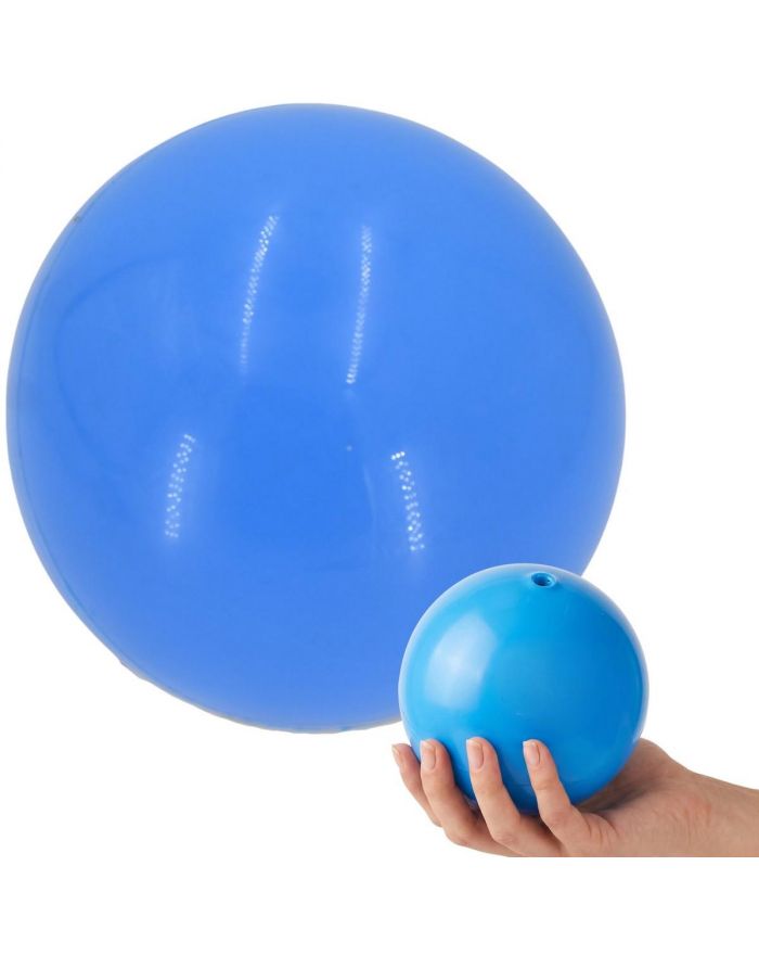 PIŁKA WINYLOWA NIEBIESKA MINI 10CM 40G ENERO