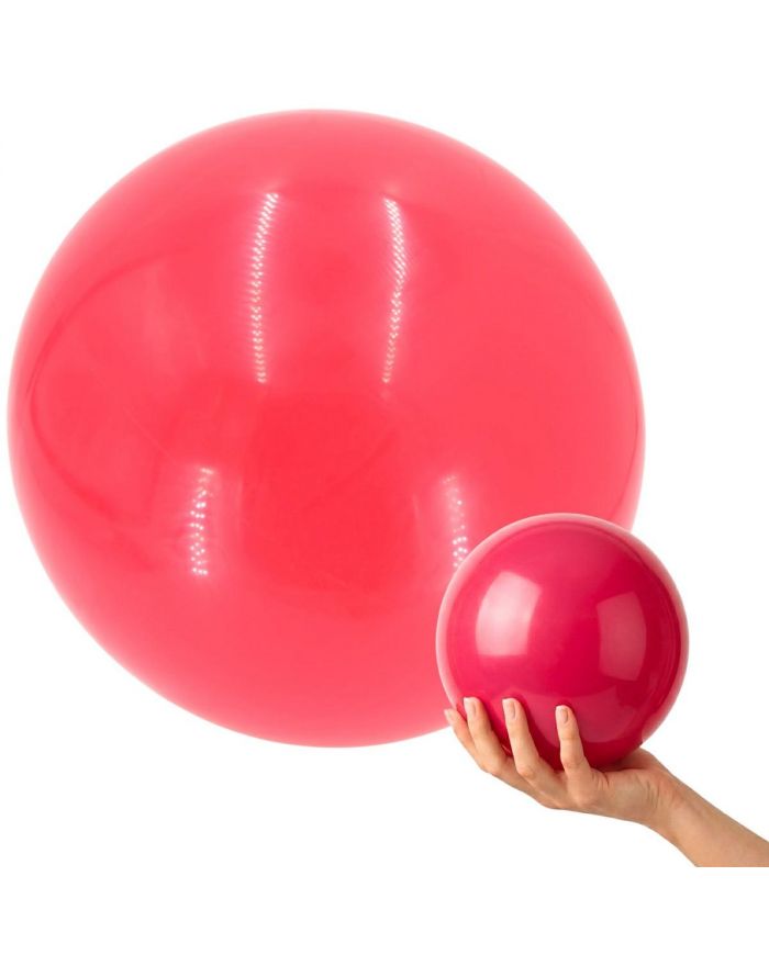 PIŁKA WINYLOWA CZERWONA 25CM 120G ENERO