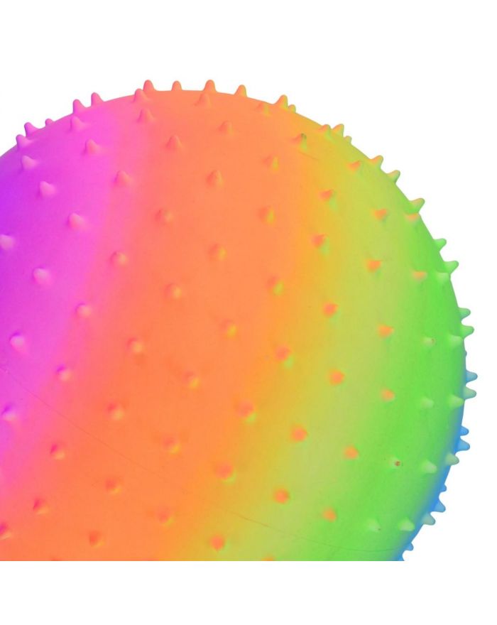 PIŁKA WINYLOWA JEŻYK RAINBOW 23CM 90G ENERO