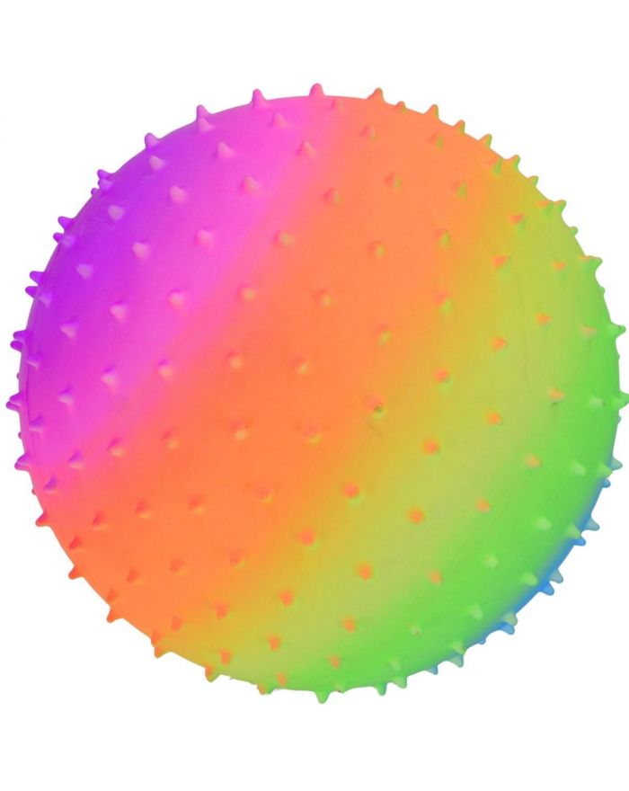 PIŁKA WINYLOWA JEŻYK RAINBOW 23CM 90G ENERO