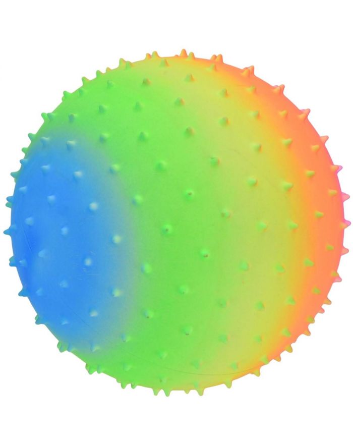 PIŁKA WINYLOWA JEŻYK RAINBOW 23CM 90G ENERO