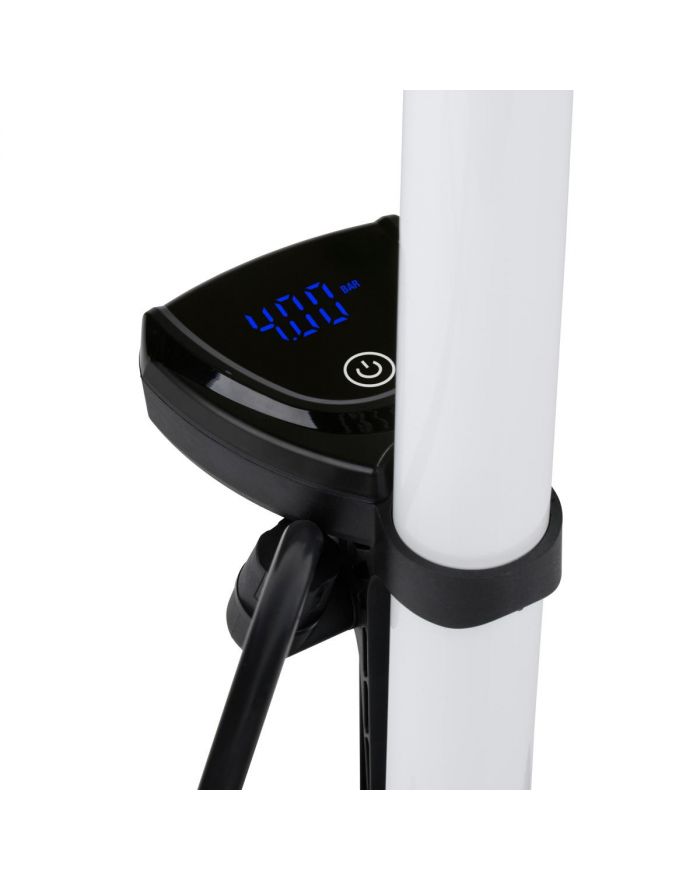 POMPKA ROWEROWA WARSZTATOWA 120 PSI (8,3 BAR) WYŚWIETLACZ CYFROWY LCD DUNLOP