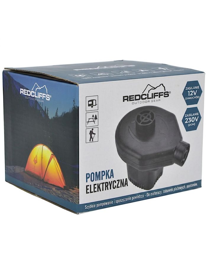 POMPKA ELEKTRYCZNA 12/230V 60W 3 ADAPTERY REDCLIFFS