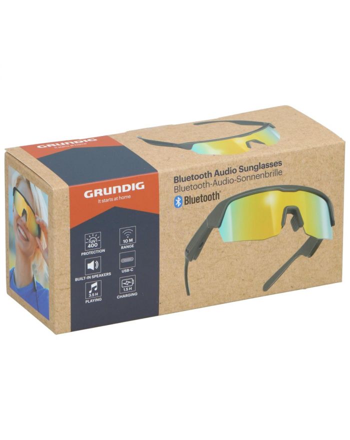 OKULARY PRZECIWSŁONECZNE DUNLOP UV400 Z GŁOŚNIKAMI