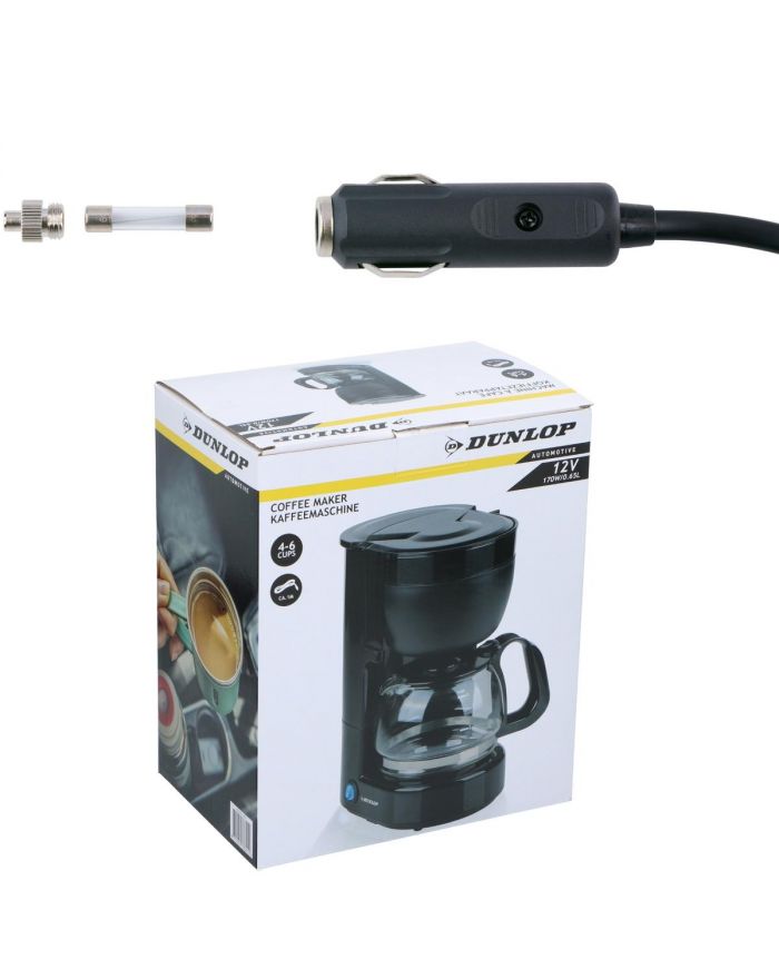 KAWIARKA SAMOCHODOWA TURYSTYCZNA 12V 170W DUNLOP