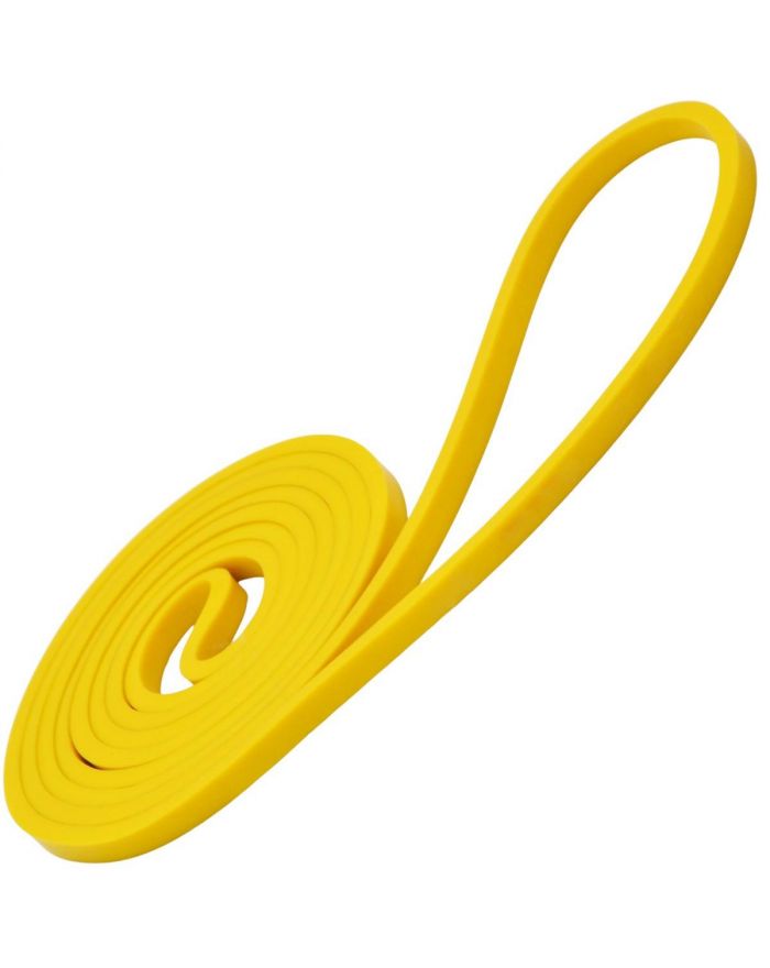 GUMA TAŚMA DO ĆWICZEŃ POWER BAND ŻÓŁTA REA TAPE