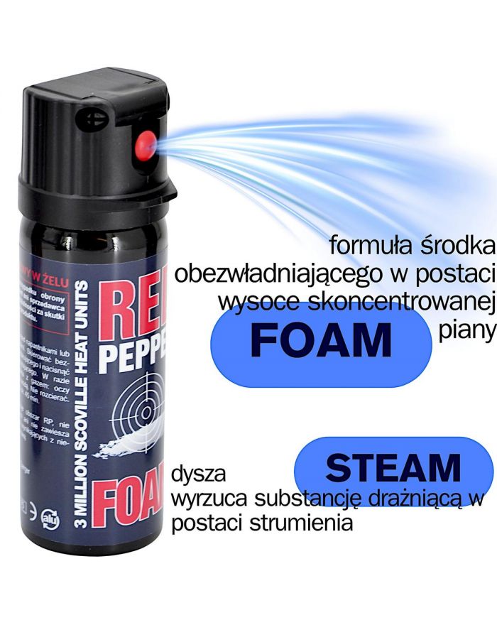 GAZ PIEPRZOWY GRAPHITE FOAM 3MLN SHU STREAM 50ML 11050-FS SHARG