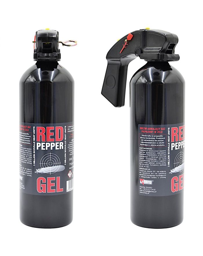 GAZ PIEPRZOWY GRAPHITE GEL 3MLN SHU 750ML HJF 11700-H-BLK SHARG