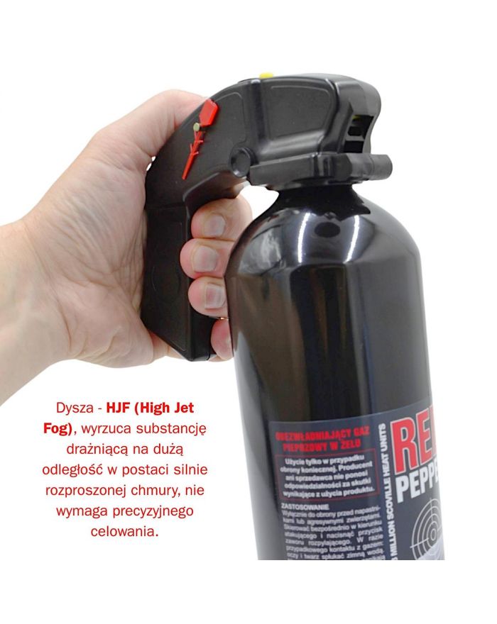 GAZ PIEPRZOWY GRAPHITE GEL 3MLN SHU 750ML HJF 11700-H-BLK SHARG