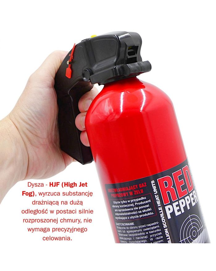 GAZ PIEPRZOWY GRAPHITE GEL 3MLN SHU 750ML HJF 11700-H-RED SHARG