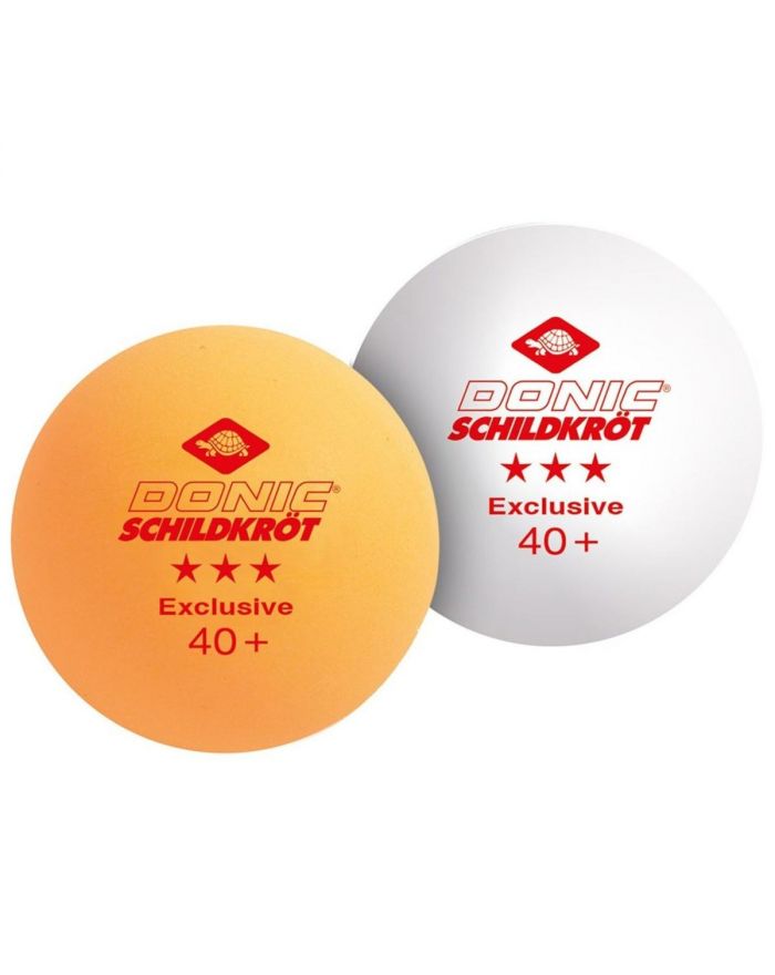 PIŁECZKI DO TENISA STOŁOWEGO EXCLUSIVE 3- STAR POLY 40 6SZT DONIC