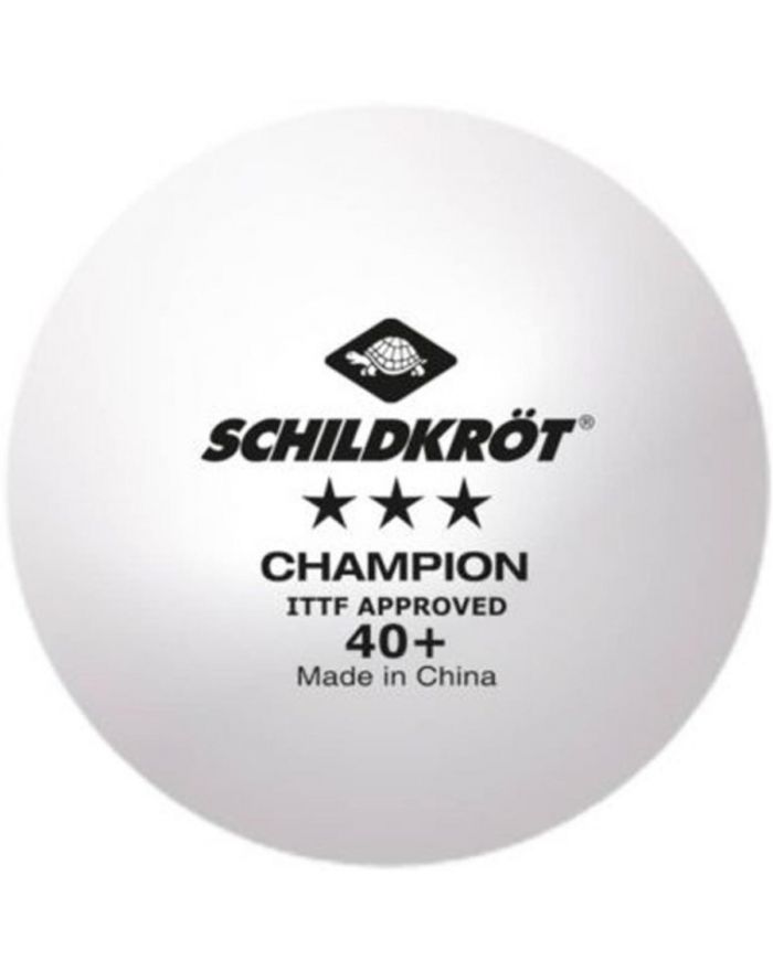 PIŁECZKI TENIS STOŁOWY CHAMPION ITTF POLY 40 3SZT DONIC