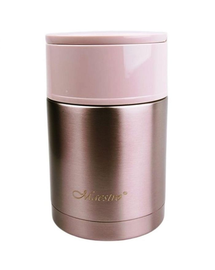 TERMOS OBIADOWY MAESTRO MR-1636-80 0,6L RÓŻOWY